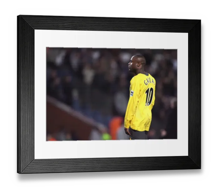 Framed Print : William Gallas's Decisive Victory: Arsenal 1-0 Blackburn Rovers, FA Cup 5th Round Replay, 2007