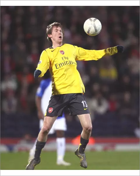 Alex Hleb's Winning Goal: Arsenal Triumphs Over Blackburn Rovers in FA Cup 5th Round