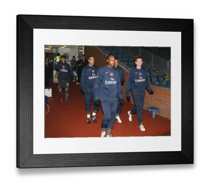 Framed Print : Arsenal Substitutes: Gavin Hoyte, Mark Randall, Theo Walcott, and Gael Clichy Prepare for FA Cup Clash against Blackburn Rovers, 2007 Framed Print : Arsenal Substitutes: Gavin Hoyte, Mark Randall, Theo Walcott, and Gael Clichy Prepare for FA Cup Clash against Blackburn Rovers, 2007