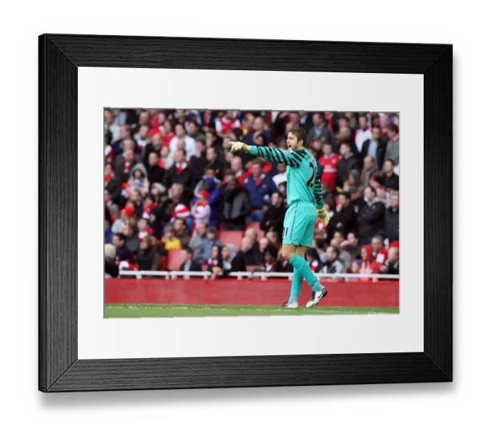 Framed Print : Arsenal's Lukasz Fabianski Secures 1-0 Premier League Victory vs. West Ham United at Emirates Stadium Framed Print : Arsenal's Lukasz Fabianski Secures 1-0 Premier League Victory vs. West Ham United at Emirates Stadium