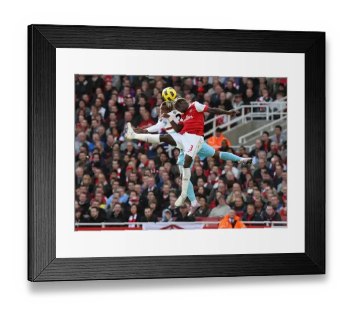 Framed Print : Bacary Sagna (Arsenal) Victor Obinna (West Ham). Arsenal 1: 0 West Ham United Framed Print : Bacary Sagna (Arsenal) Victor Obinna (West Ham). Arsenal 1: 0 West Ham United