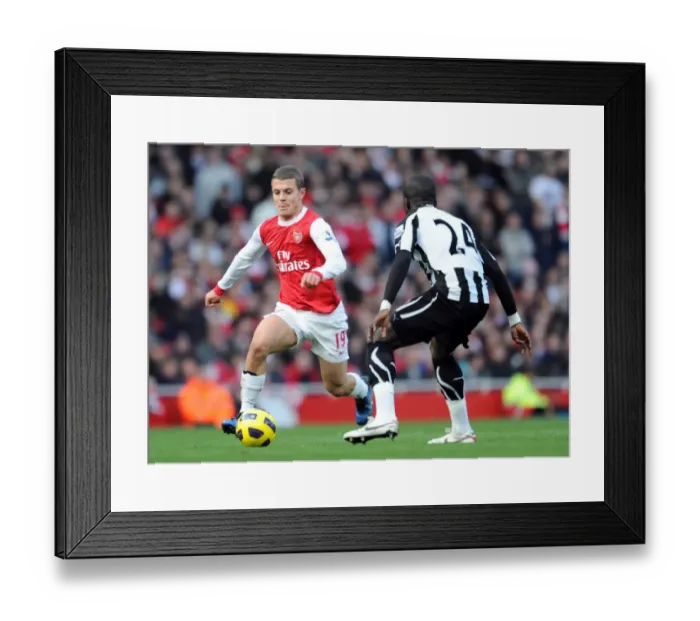 Framed Print : Jack Wilshere vs. Cheik Tiote: Newcastle's Surprise Win at Arsenal's Emirates (Arsenal 0:1 Newcastle United, Barclays Premier League, 2010) Framed Print : Jack Wilshere vs. Cheik Tiote: Newcastle's Surprise Win at Arsenal's Emirates (Arsenal 0:1 Newcastle United, Barclays Premier League, 2010)