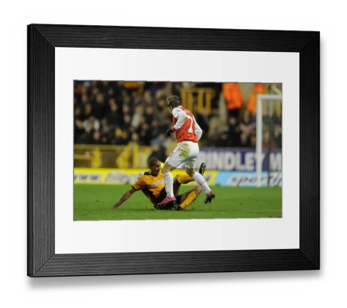 Framed Print : Arshavin vs. Henry: Arsenal's Victory Over Wolves, 10-11 Barclays Premier League Framed Print : Arshavin vs. Henry: Arsenal's Victory Over Wolves, 10-11 Barclays Premier League