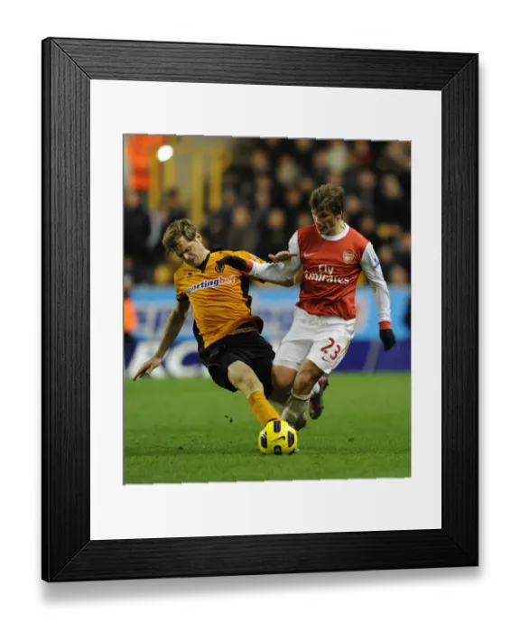 Framed Print : Arshavin's Brilliance: Arsenal Overpower Wolves 2-0 Framed Print : Arshavin's Brilliance: Arsenal Overpower Wolves 2-0