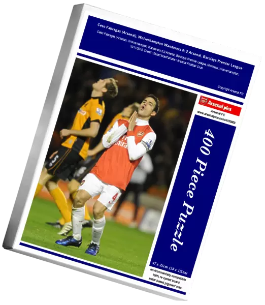 Cesc Fabregas (Arsenal). Wolverhampton Wanderers 0: 2 Arsenal, Barclays Premier League
