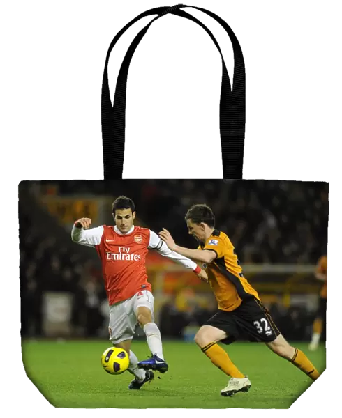 Cesc Fabregas (Arsenal) Kevin Foley (Wolves). Wolverhampton Wanderers 0: 2 Arsenal
