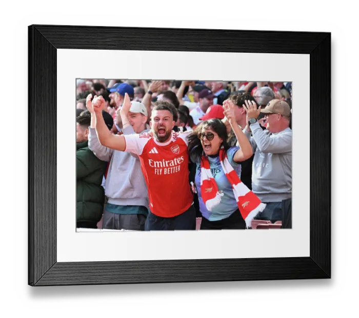 Framed Print : Arsenal FC v Newcastle United FC - Premier League
