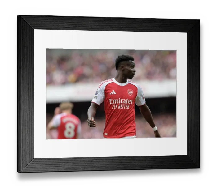 Framed Print : Arsenal FC v Newcastle United FC - Premier League