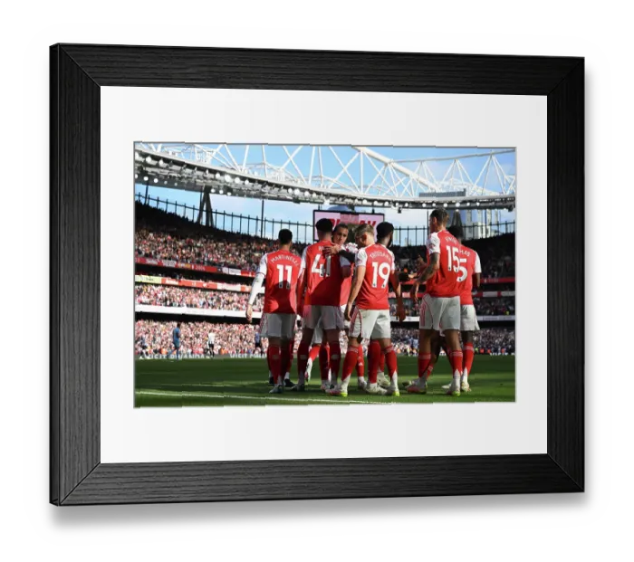 Framed Print : Arsenal FC v Newcastle United FC - Premier League