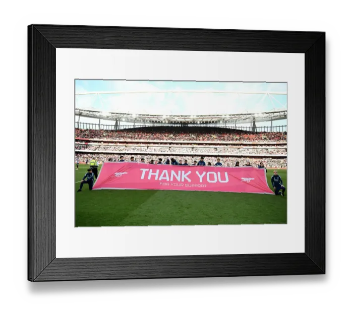 Framed Print : Arsenal FC v Newcastle United FC - Premier League