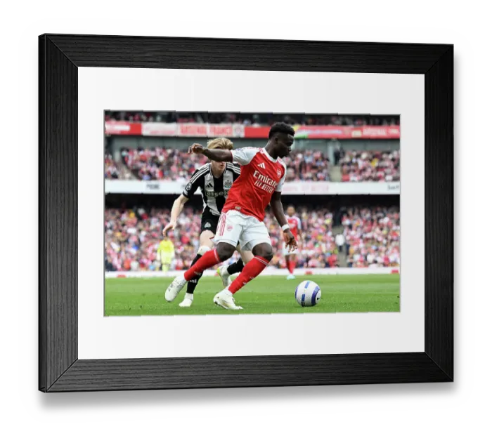 Framed Print : Arsenal FC v Newcastle United FC - Premier League Framed Print : Arsenal FC v Newcastle United FC - Premier League