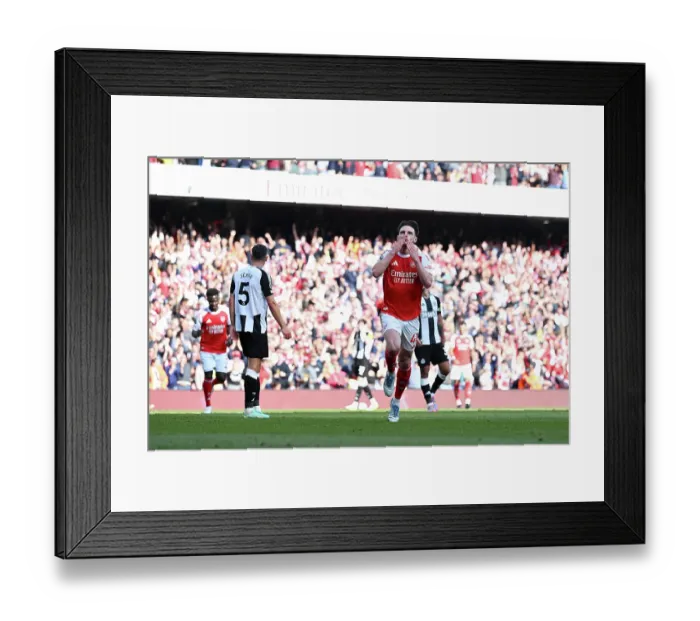 Framed Print : Arsenal FC v Newcastle United FC - Premier League Framed Print : Arsenal FC v Newcastle United FC - Premier League