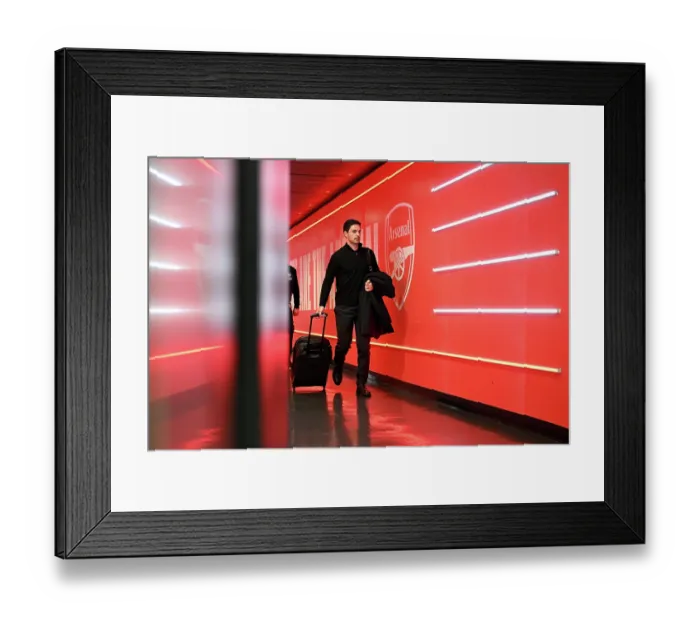 Framed Print : Arsenal FC v Newcastle United FC - Premier League