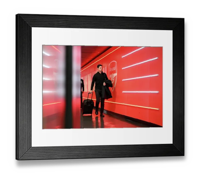 Framed Print : Arsenal FC v Newcastle United FC - Premier League