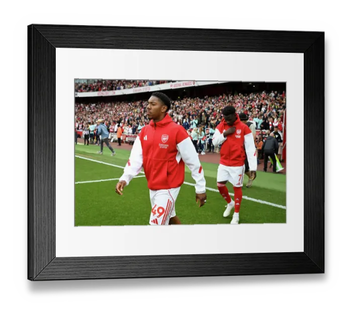Framed Print : Arsenal FC v Newcastle United FC - Premier League