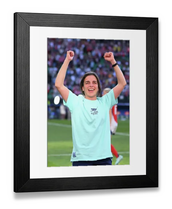 Framed Print : Arsenal WFC v FC Barcelona - UEFA Women's Champions League Final Arsenal WFC v FC Barcelona - UEFA Women's Champions League Final