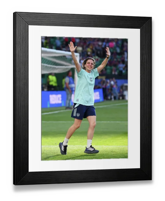 Framed Print : Arsenal WFC v FC Barcelona - UEFA Women's Champions League Final Arsenal WFC v FC Barcelona - UEFA Women's Champions League Final