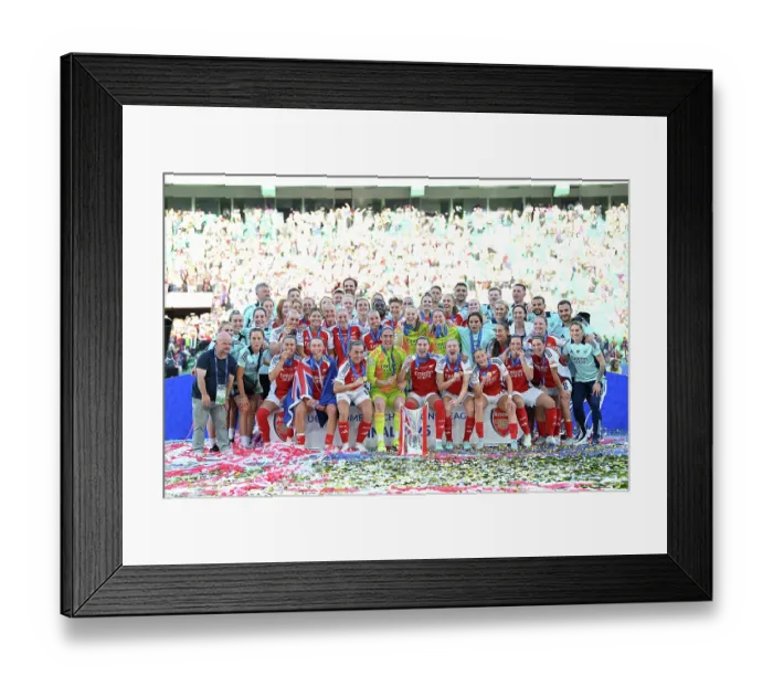 Framed Print : Arsenal WFC v FC Barcelona - UEFA Women's Champions League Final Arsenal WFC v FC Barcelona - UEFA Women's Champions League Final