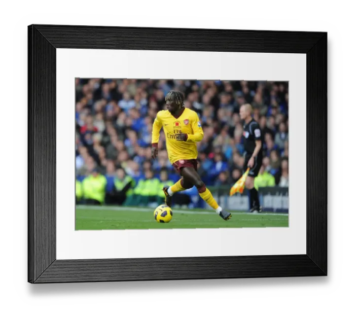Framed Print : Bacary Sagna (Arsenal). Everton 1: 2 Arsenal, Barclays Premier League, Goodison Park Framed Print : Bacary Sagna (Arsenal). Everton 1: 2 Arsenal, Barclays Premier League, Goodison Park