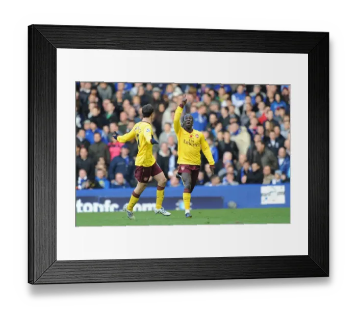 Framed Print : Sagna and Squillaci: Arsenal's Unforgettable Goal Celebration vs. Everton (14 / 11 / 2010) Framed Print : Sagna and Squillaci: Arsenal's Unforgettable Goal Celebration vs. Everton (14 / 11 / 2010)