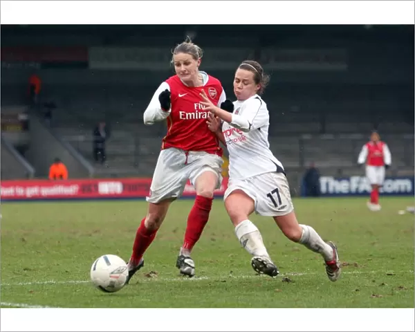 Kelly Smith (Arsenal) Alex Culvin (Leeds)
