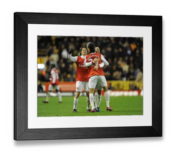 Framed Print : Chamakh and Rosicky-Fabregas Duo: Arsenal's Unstoppable Partnership in 2-0 Win over Wolverhampton Framed Print : Chamakh and Rosicky-Fabregas Duo: Arsenal's Unstoppable Partnership in 2-0 Win over Wolverhampton