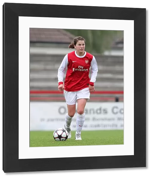 Niamh Fahey (Arsenal). Arsenal Ladies 9: 0 ZFK Masinac. UEFA Womens Champions League