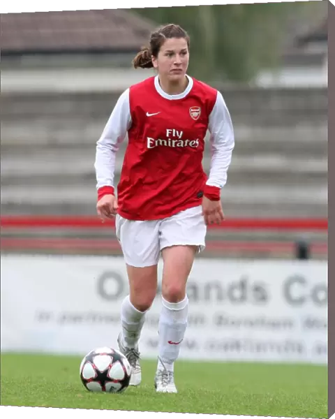 Niamh Fahey (Arsenal). Arsenal Ladies 9: 0 ZFK Masinac. UEFA Womens Champions League