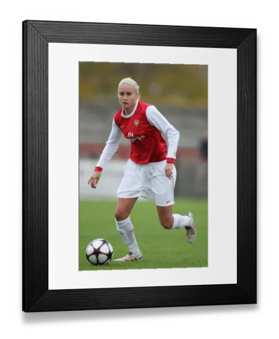 Framed Print : Arsenal's Steph Houghton Leads Dominant 9-0 Win Over ZFK Masinac in UEFA Women's Champions League Framed Print : Arsenal's Steph Houghton Leads Dominant 9-0 Win Over ZFK Masinac in UEFA Women's Champions League