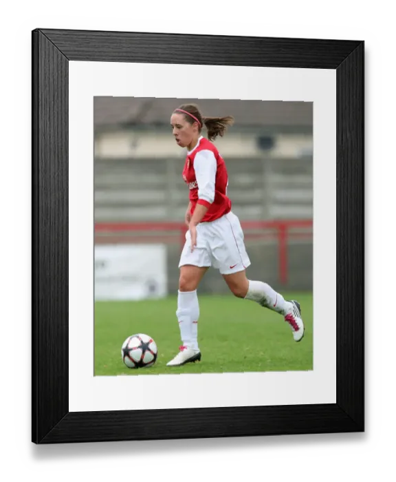 Framed Print : Arsenal's Jordan Nobbs Leads Historic 9-0 UEFA Women's Champions League Victory