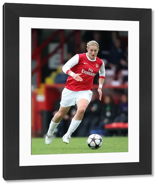 Ellen White (Arsenal). Arsenal Ladies 9: 0 ZFK Masinac. UEFA Womens Champions League
