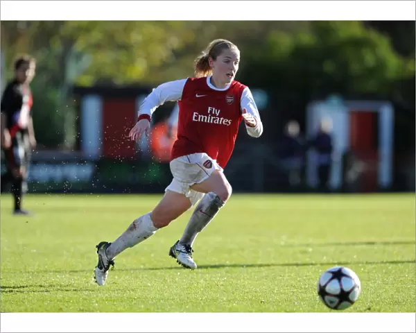 Kim Little (Arsenal). Arsenal Ladies 4: 1 Rayo Vallecano. Womens UEFA Champions League