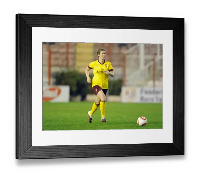 Framed Print : Champions League: Ciara Grant Scores Twice as Arsenal Ladies Defeat Rayo Vallecano 2-0