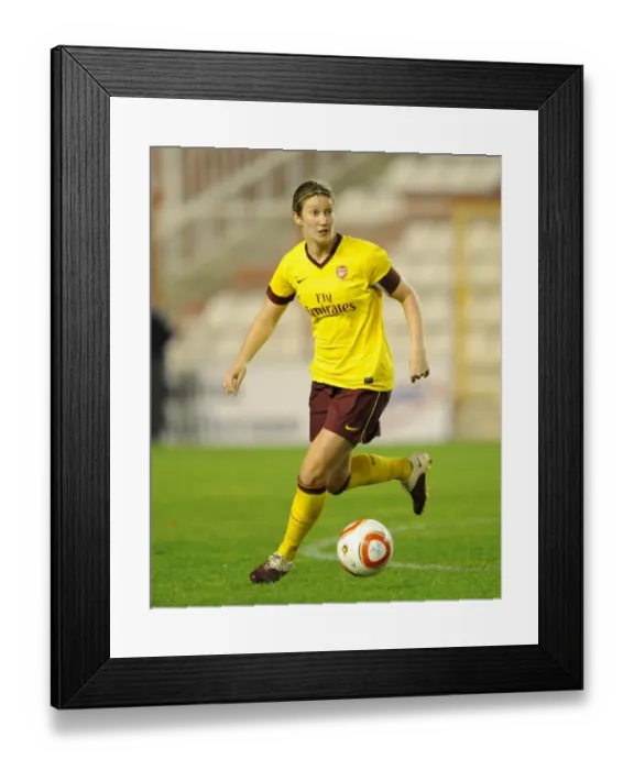 Framed Print : Ciara Grant (Arsenal). Rayo Vallecano 2: 0 Arsenal Ladies. UEFA Champions League Framed Print : Ciara Grant (Arsenal). Rayo Vallecano 2: 0 Arsenal Ladies. UEFA Champions League