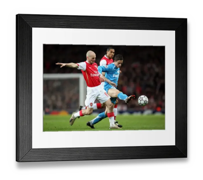 Framed Print : Freddie Ljungberg (Arsenal) Ibrahim Afellay (PSV) Framed Print : Freddie Ljungberg (Arsenal) Ibrahim Afellay (PSV)