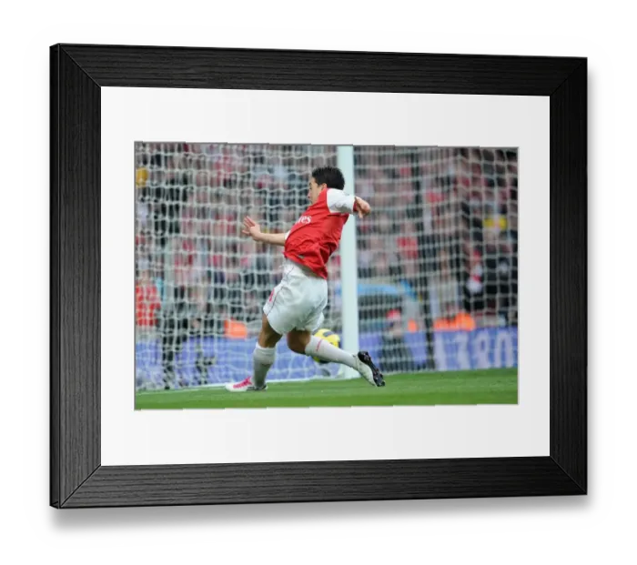 Framed Print : Samir Nasri scores Arsenals 1st goal. Arsenal 2: 3 Tottenham Hotspur Framed Print : Samir Nasri scores Arsenals 1st goal. Arsenal 2: 3 Tottenham Hotspur