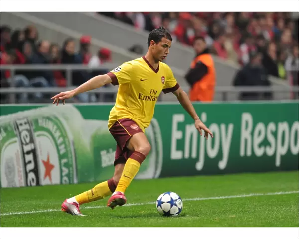 Marouane Chamakh (Arsenal). SC Braga 2: 0 Arsenal, UEFA Champions League