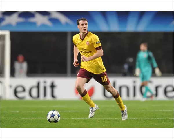 Sebastien Squillaci (Arsenal). SC Braga 2: 0 Arsenal, UEFA Champions League