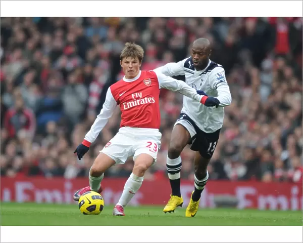 Andrey Arshavin (Arsenal) William Gallas (Tottenham). Arsenal 2: 3 Tottenham Hotspur