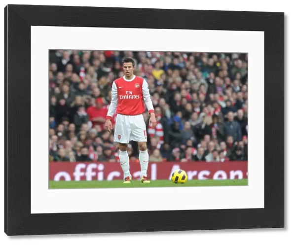 Robin van Persie (Arsenal). Arsenal 2: 3 Tottenham Hotspur. Baclays Premier League