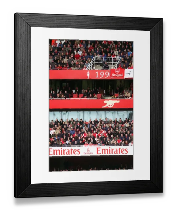 Framed Print : The new branding around the stadium Framed Print : The new branding around the stadium