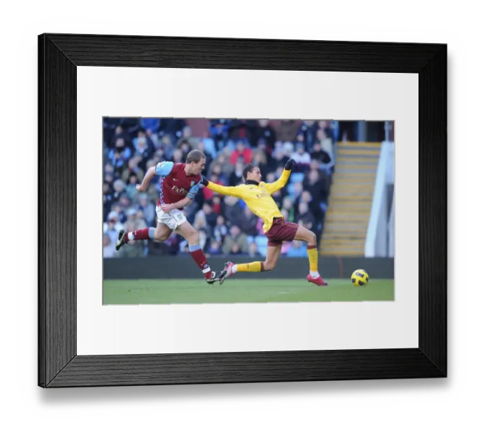 Framed Print : Chamakh's Thrilling Third: Arsenal's Victory Over Villa in the Premier League Framed Print : Chamakh's Thrilling Third: Arsenal's Victory Over Villa in the Premier League