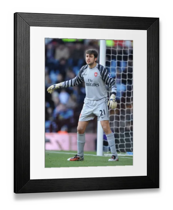 Framed Print : Lukasz Fabianski's Dominant Performance: Arsenal Crushes Aston Villa 4-2 in Premier League Framed Print : Lukasz Fabianski's Dominant Performance: Arsenal Crushes Aston Villa 4-2 in Premier League