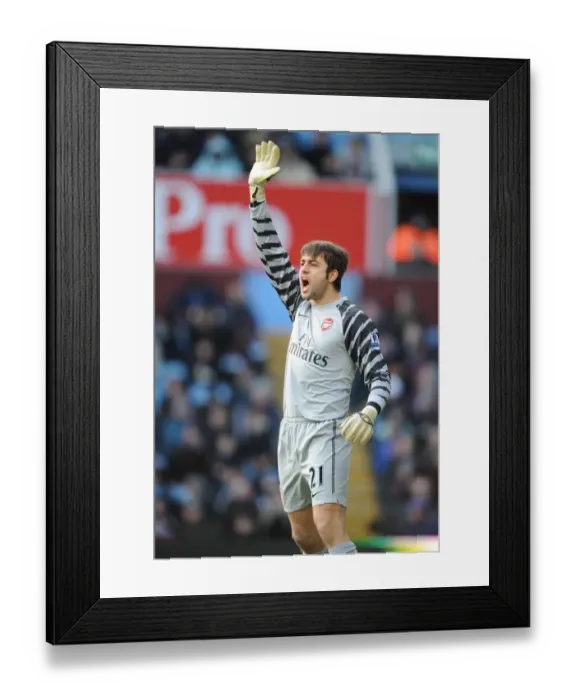 Framed Print : Lukasz Fabianski's Star Performance: Arsenal's Exciting 4-2 Win Over Aston Villa Framed Print : Lukasz Fabianski's Star Performance: Arsenal's Exciting 4-2 Win Over Aston Villa