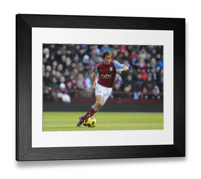 Framed Print : Robert Pires (Villa). Aston Villa 2: 4 Arsenal. Barclays Premier League