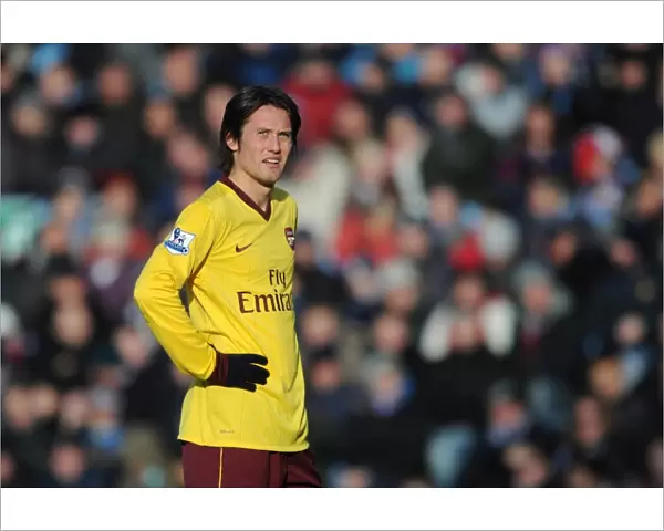 Tomas Rosicky (Arsenal). Aston Villa 2: 4 Arsenal. Barclays Premier League