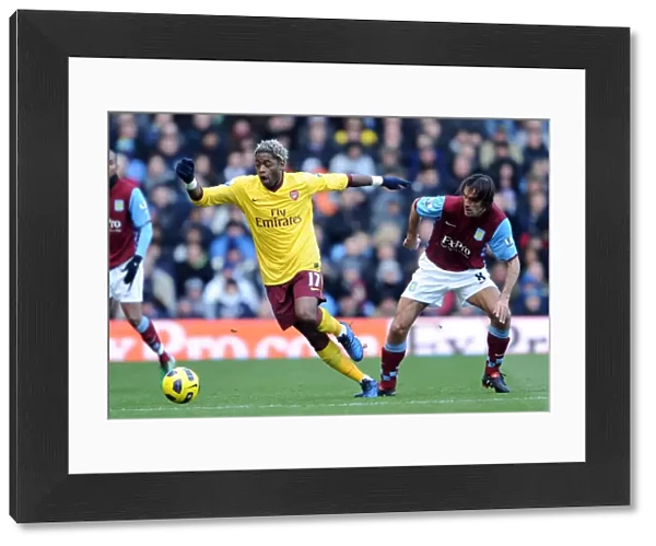 Alex Song (Arsenal) Robert Pires (Villa). Aston Villa 2: 4 Arsenal. Barclays Premier League
