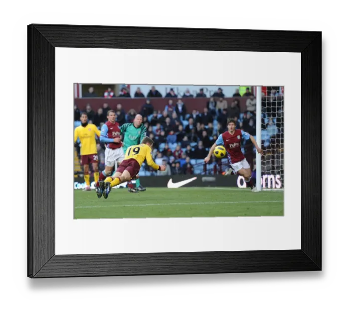 Framed Print : Jack Wilshere Scores Arsenal's Fourth Goal: Aston Villa 2-4 Arsenal, Barclays Premier League (November 27, 2010) Framed Print : Jack Wilshere Scores Arsenal's Fourth Goal: Aston Villa 2-4 Arsenal, Barclays Premier League (November 27, 2010)