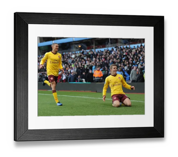 Framed Print : Jack Wilshere's Game-Winning Goal: Arsenal's Triumph over Aston Villa 4-2 (2010-11 Season) Framed Print : Jack Wilshere's Game-Winning Goal: Arsenal's Triumph over Aston Villa 4-2 (2010-11 Season)