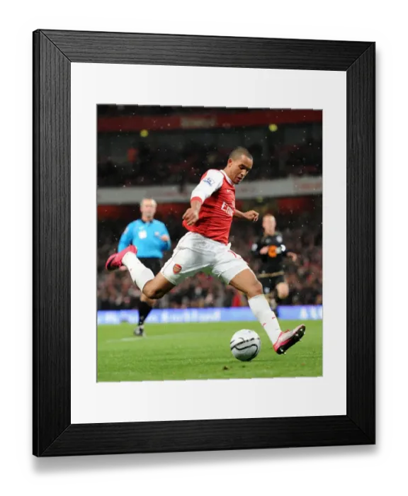 Framed Print : Theo Walcott's Brace: Arsenal Advance to Carling Cup Semis vs. Wigan Athletic (30.11.10) Framed Print : Theo Walcott's Brace: Arsenal Advance to Carling Cup Semis vs. Wigan Athletic (30.11.10)